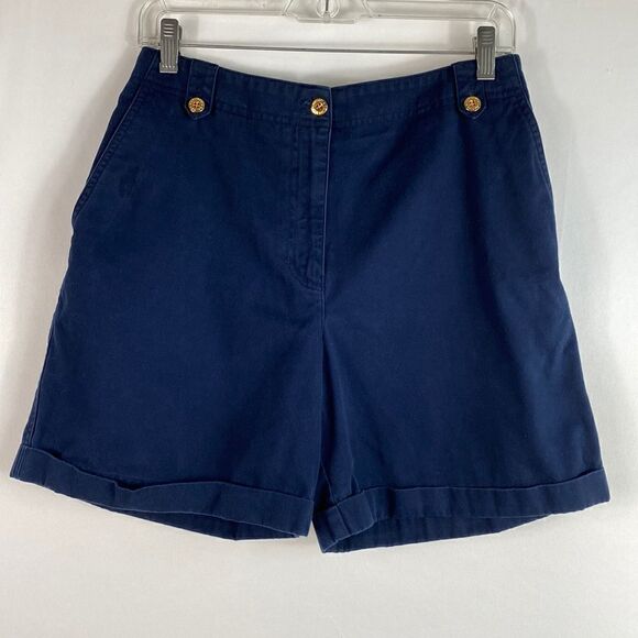 Lauren Ralph Lauren Pants - Lauren Ralph Lauren Vintage navy blue Chino cuffed shorts size 8P